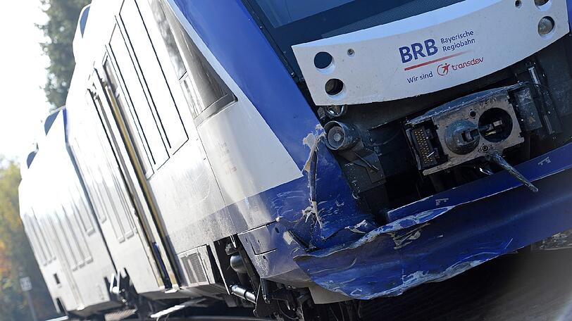 In Schongau gab es ein Unfall mit einer Bayerischen Regiobahn, in der ca. 80 Menschen unterwegs waren (Archivbild)
