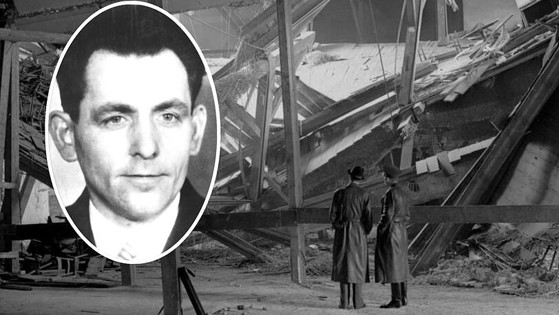 Die von Georg Elser (im Bild) Bombe hat das Dach des Bürgerbräukellers in Haidhausen zum Einsturz gebracht.