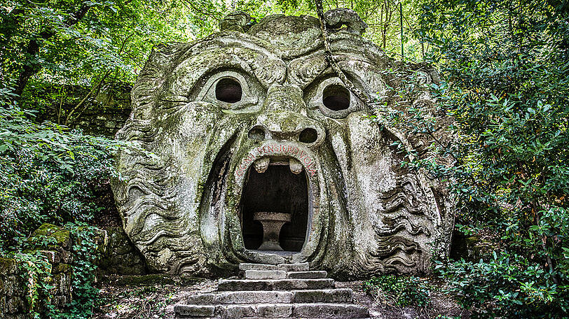 Der "Heilige Wald" liegt nördlich von Rom.