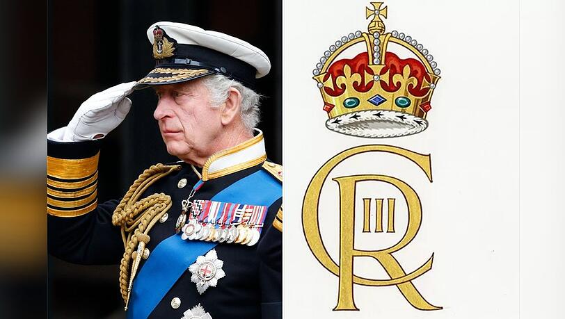 Der Buckingham Palast veröffentlicht das offizielle Monogramm von König Charles III.