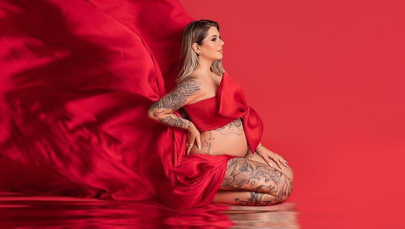 Jenny Frankhauser ist in ihrer ersten eigenen Doku-Soap "Jenny & Steffen im Babyglück" zu sehen.