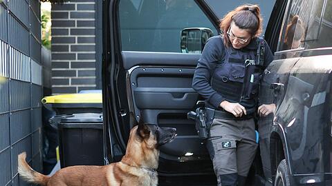 1.700 Einsatzkr&auml;fte waren an der Razzia beteiligt - und 50 Sp&uuml;rhunde.