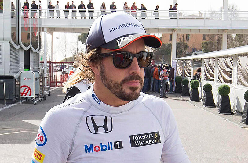 Kocht in der Gerüchteküche fleißg mit: Fernando Alonso.