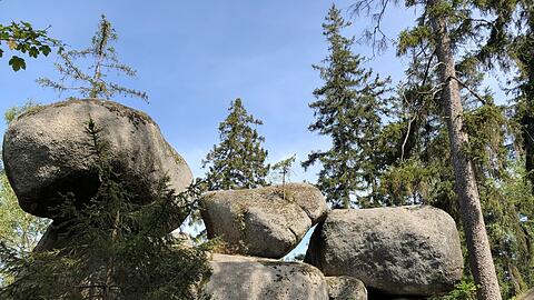 Die Granitfelsen beeindruckten einst auch Goethe. (Archivbild)