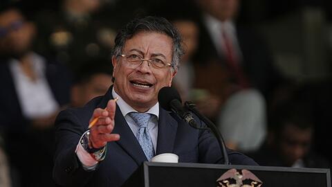 Gustavo Petro erkannte den Wahlsieg seines rechten Nachfolgers nicht an. (Archivbild)