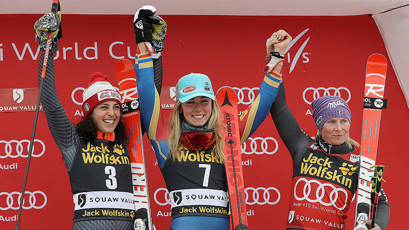 Mikaela Shiffrin hat den Sieg im Gesamtweltcup so gut wie sicher.