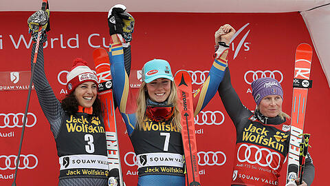 Mikaela Shiffrin hat den Sieg im Gesamtweltcup so gut wie sicher.
