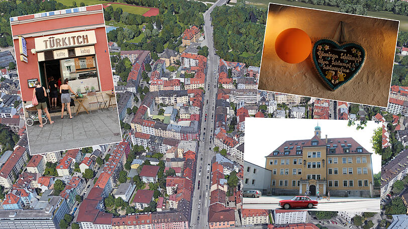Die Humboldstraße in Giesing.
