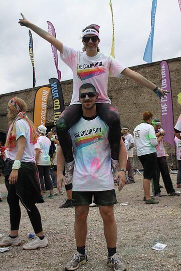 Bunter geht's nicht: Der Color Run in Riem. Die Bilder.