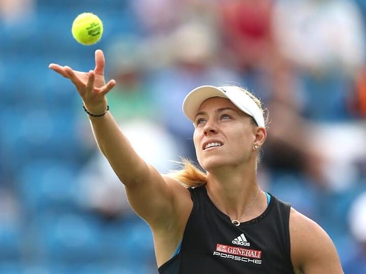Steht im Viertelfinale des Turniers von Eastbourne: Angelique Kerber.