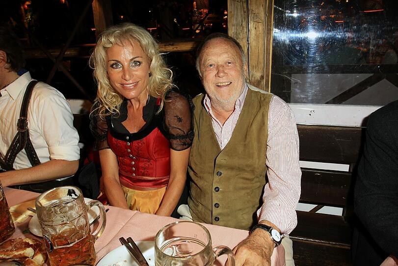 Joseph Vilsmaier mit Freundin Birgit Muth