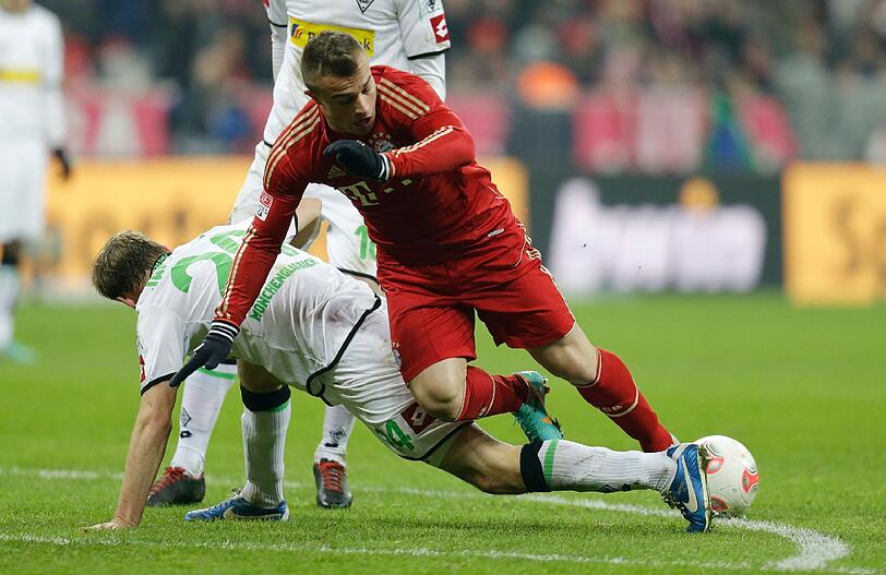 XHERDAN SHAQIRI: Note 2. Kam in Minute 38 für den verletzten Martínez. Verve und Witz - und in der 59. Minute gelamgb ihm der Ausgleich.