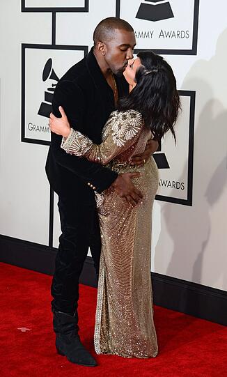 Kim Kardashian und Kanye West