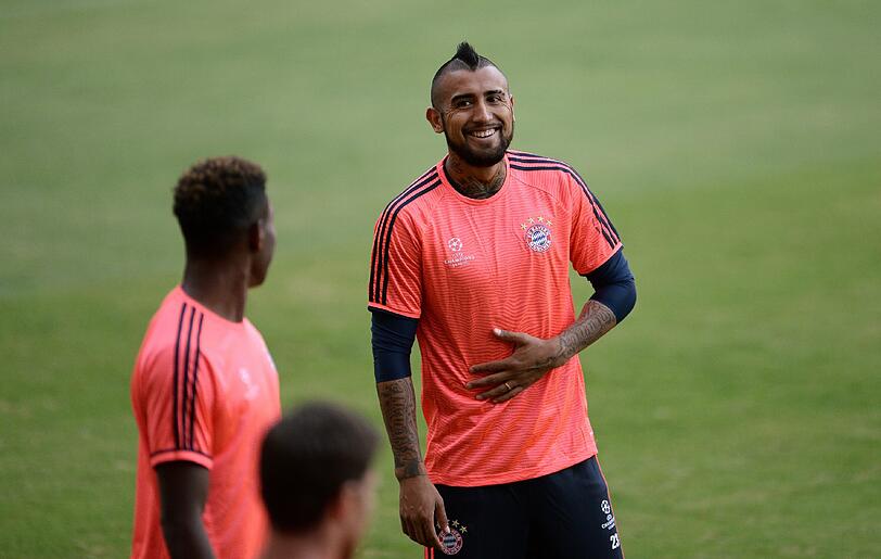 Olympiakos Piräus gegen FC Bayern München: Die Bilder vom Abschlusstraining der Bayern!