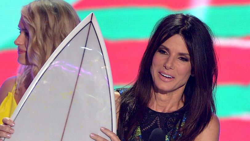 Sandra Bullock ist am Sonnatgabend bei den Teen Choice Awards für ihre Rolle in dem Film "Taffe Mädels" ausgezeichnet worden Sandra Bullock ist am Sonnatgabend bei den Teen Choice Awards für ihre Rolle in dem Film "Taffe Mädels" ausgezeichnet worden