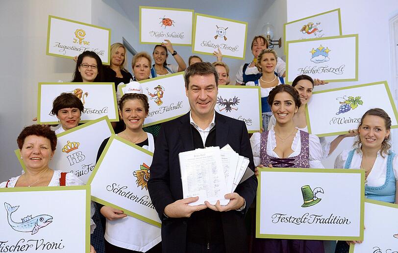 &bdquo;Wir brauchen eine Lex Oktoberfest&ldquo;, sagt Markus Söder: &bdquo;Dafür setzt sich Bayern in Berlin ein.&ldquo;