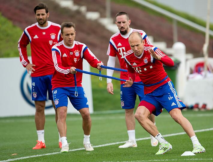 Der FC Bayern im Trainingslager: Die Bilder von Tag 3.