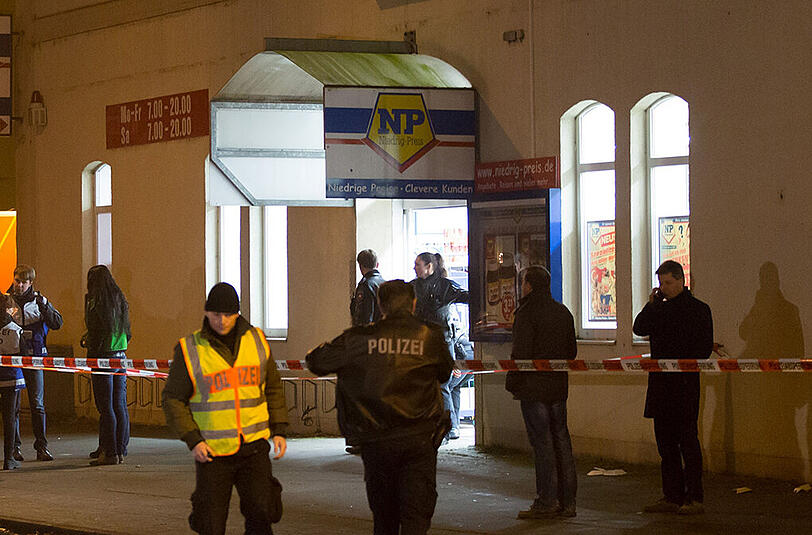 In diesem Supermarkt in Hannover wurde die Bluttat verübt. Der Räuber ist weiter auf der Flucht.