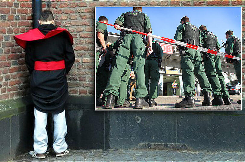 Hässliche Szenen am Hauptbahnhof: Ein betrunkener Mann entblößte sich vor der Polizei. (Symbolbild)