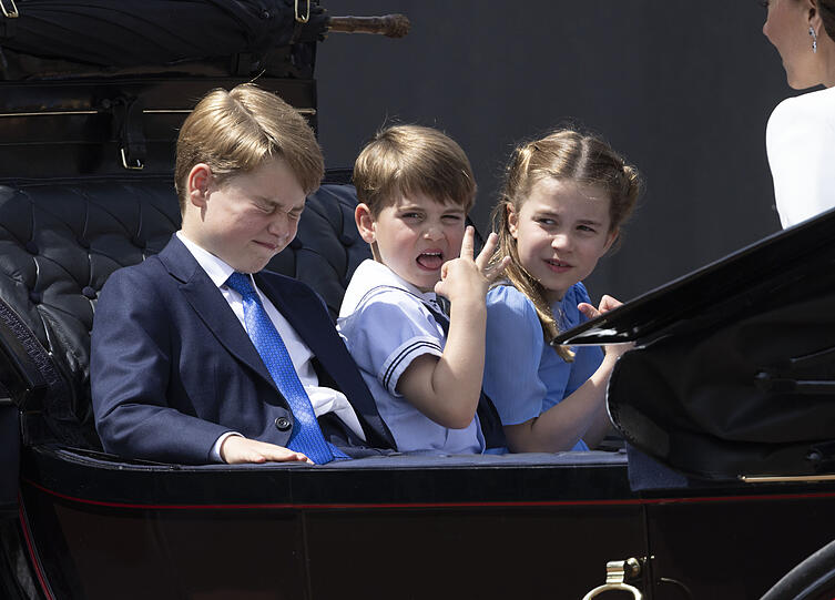 Kate und Williams Kinder: Prinz George, Prinz Louis und Prinzessin Charlotte