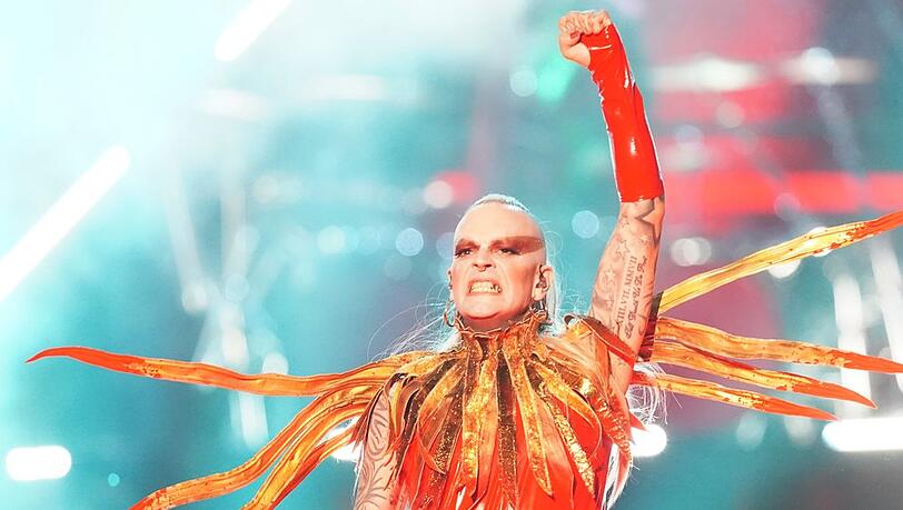 Lord of the Lost konnten beim ESC 2023 nicht überzeugen.