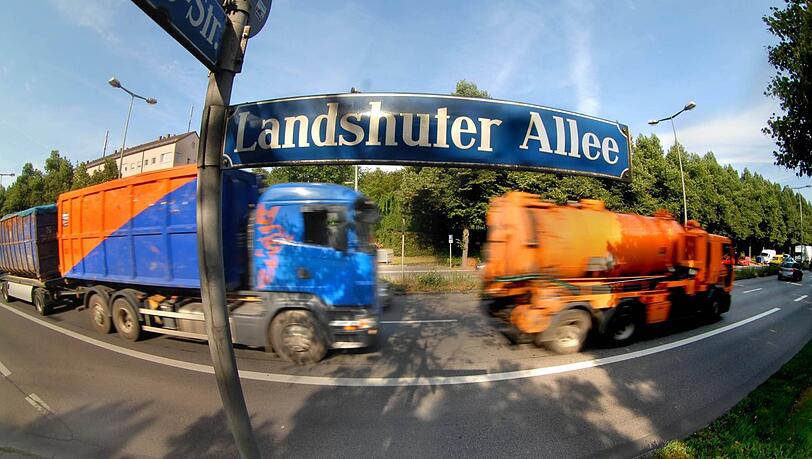 Der Landshuter-Allee-Tunnel ist bald f&uuml;r Fahrzeuge &uuml;ber 7,5 Tonnen gesperrt. (Archivbild)