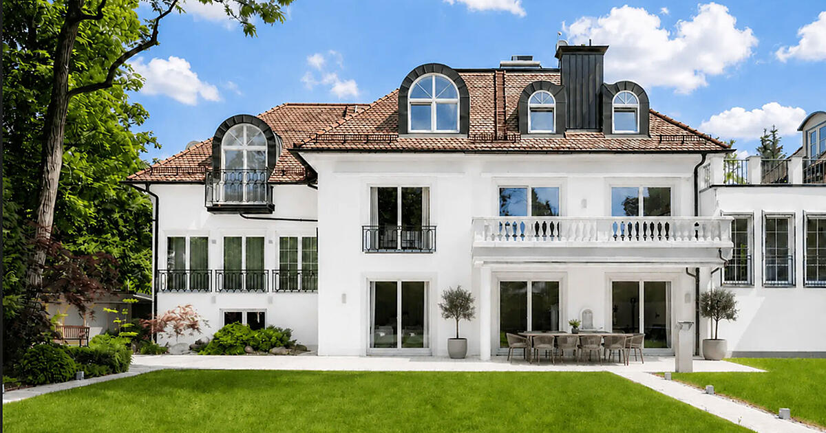 Münchner Villa ist eines der teuersten Mietobjekte in Deutschland