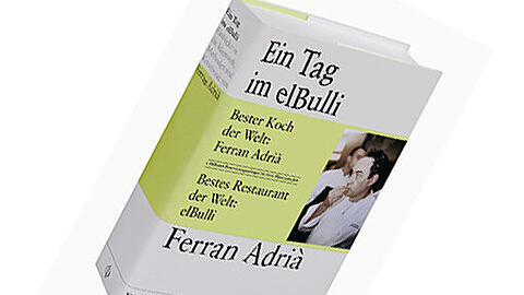 &bdquo;Ein Tag im El Bulli&ldquo; (Phaidon Verlag, großformatig, gebunden, 600 Seiten, über 1000 Fotografien, 49.90 Euro).