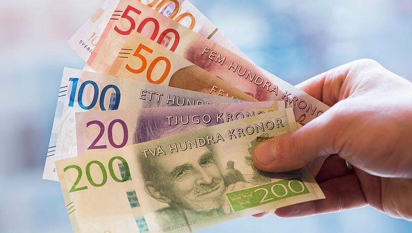 Bargeld - in Schweden seit langem v&ouml;llig out. (Symbolbild)