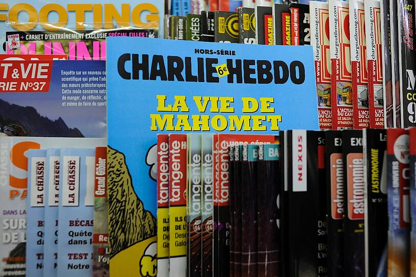 Proteste in der muslimischen Welt scheinen programmiert: Das Satire-Magazin "Charlie Hebdo" veröffentlicht neue Mohammed-Karikaturen
