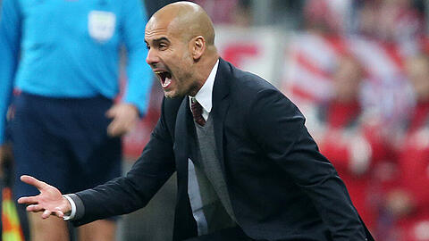 Sieht noch Optimierungsbedarf: Bayern-Trainer Pep Guardiola
