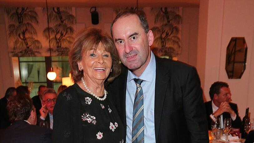 Charlotte Knobloch mit Superminister Hubert Aiwanger.
