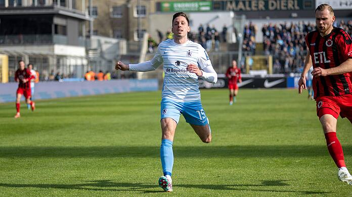 Marcel Bär enttäuscht gegen Viktoria Köln.