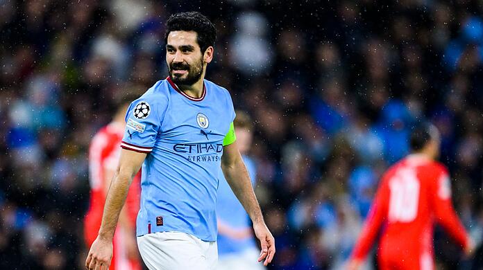 Manchesters Ilkay Gündogan schreibt die Bayern noch nicht ab.