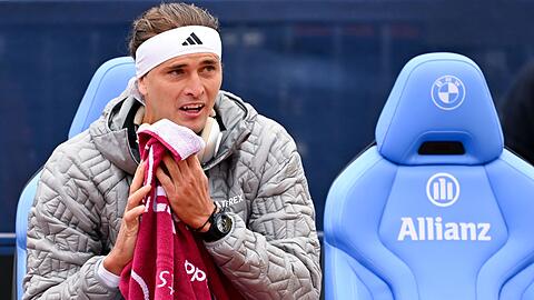 Alexander Zverev startet bei niedrigen Temperaturen in das M&uuml;nchner Turnier.