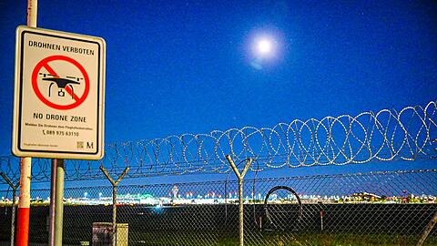 Der Flughafen M&uuml;nchen musste im Oktober wegen Drohnensichtungen mehrfach den Betrieb einstellen