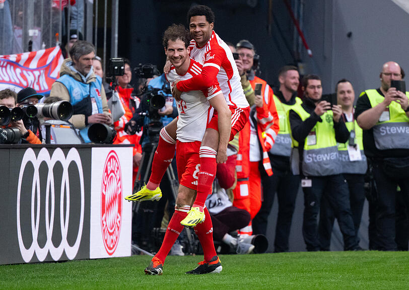 Leon Goretzka und Serge Gnabry laufen schon seit Jahren für den FC Bayern auf.
