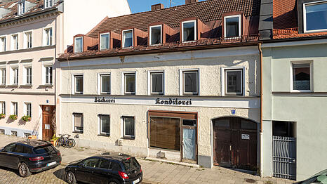 Das Haus Unteres Grasstra&szlig;e 11 ist bekannt im Viertel.