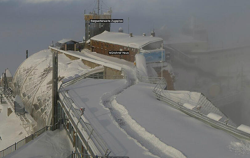Gipfel der Zugspitze