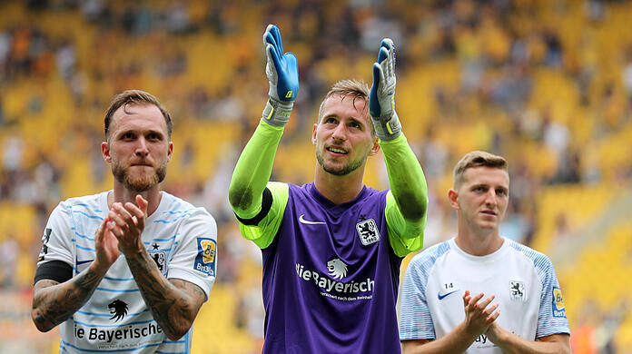 Identifikationsfigur des TSV 1860: Marco Hiller (M.).