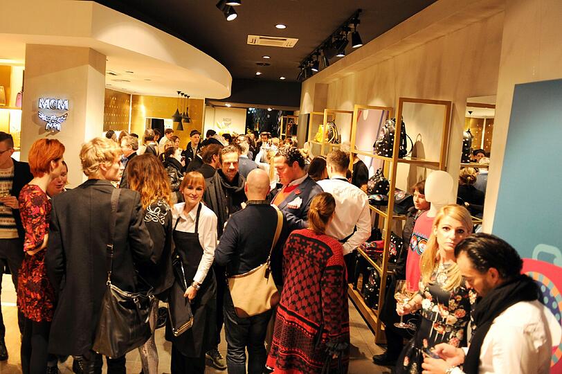 Der neue "MCM"-Pop-Up-Store in der Residenzstraße 7