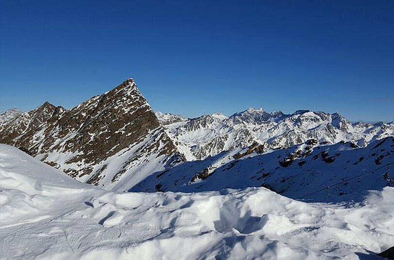 Traumwetter und gute Pistenbedingungen herrschen derzeit in Hochgurgl.