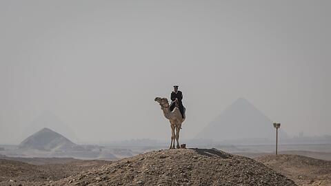 Sakkara ist die Begr&auml;bnisst&auml;tte der alt&auml;gyptischen Residenzstadt Memphis.