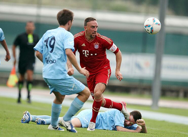 Franck Ribéry gibt Vollgas. Ein Treffer blieb ihm aber verwehrt.
