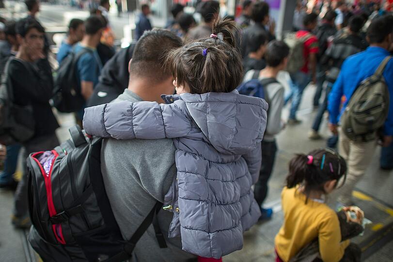Münchner Hauptbahnhof: Die Bilder vom Freitag.