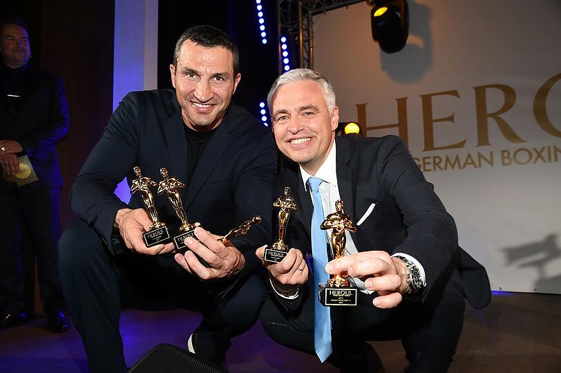 Wladimir Klitschko mit Andreas von Thien