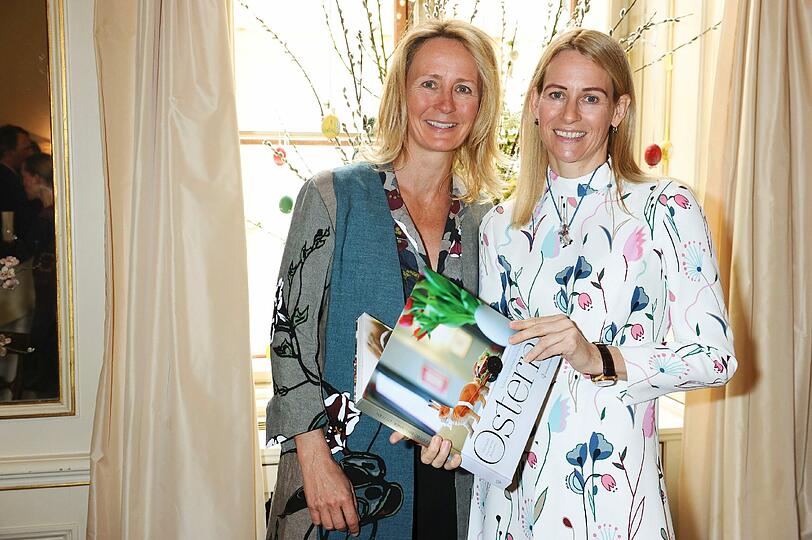 Alexandra Flick und Schwester Prinzessin Elisabeth von Auersperg-Breunner