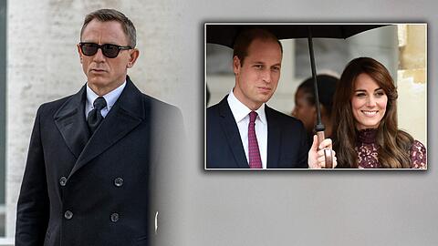 Prinz William und Herzogin Kate werden zur Premiere des neuen Bond-Films "Spectre" erwartet.