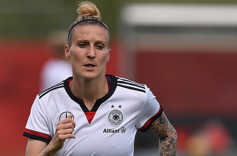 Erzielte den einzigen deutschen Treffer gegen die USA: Anja Mittag.