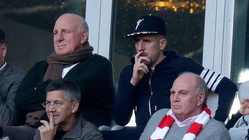 Franck Ribery macht nach seiner Knieverletzung Hoffnung.